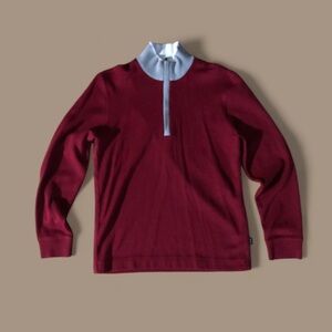 Boss Sweater Loberto Maroon Regular Fit